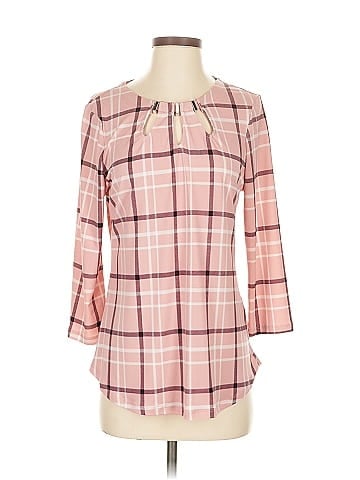 7th Avenue Design Studio New York & Company 3/4 Sleeve Blouse (view 1)