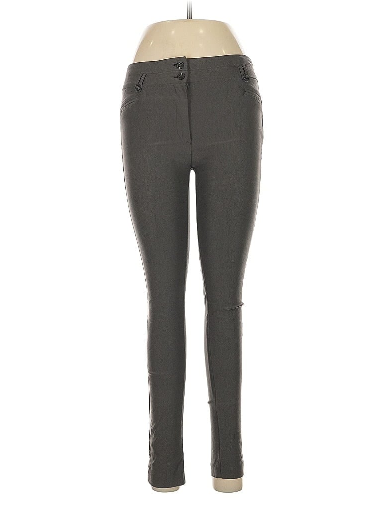 Pre-owned Fashion Nova Casual Pants In Gray