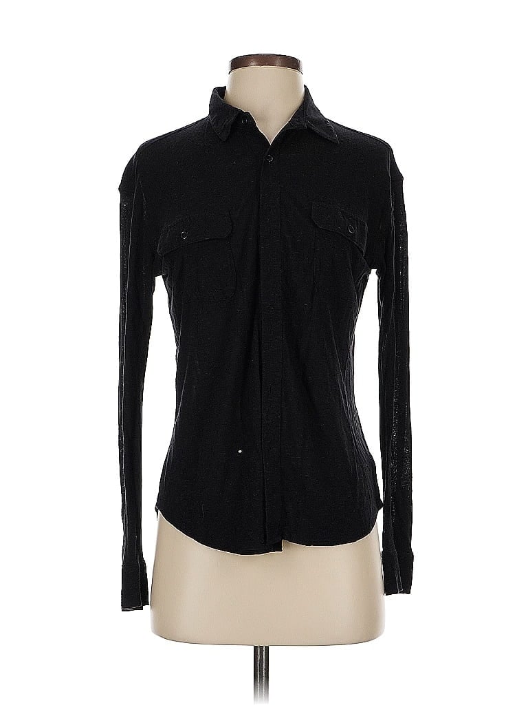 Click to view more detailed imagery on our partner's website Pre-owned Joe's Jeans Long Sleeve Button Down Shirt In Black