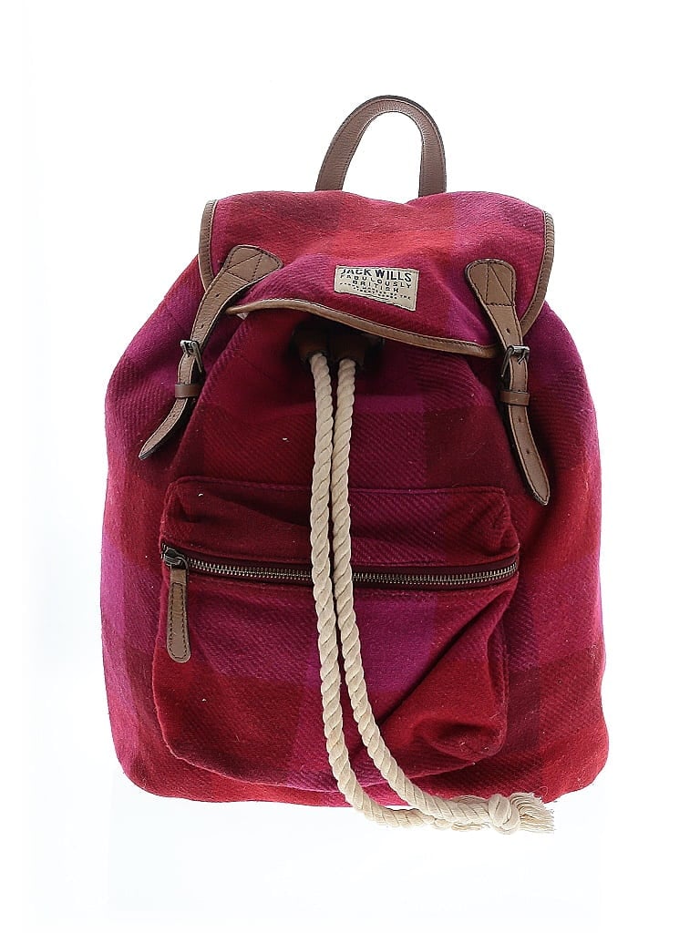 Pre-owned Jack Wills Backpack In Red