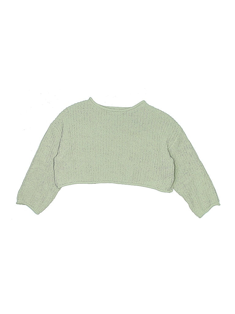 Click to view more detailed imagery on our partner's website Pre-owned Zara Kids' Pullover Sweater In Green