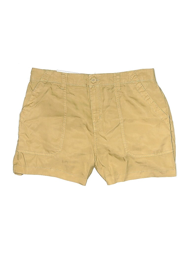 Social Standard By Sanctuary Khaki Shorts In Yellow