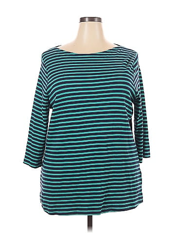 Isaac Mizrahi LIVE! 3/4 Sleeve T-Shirt (view 1)