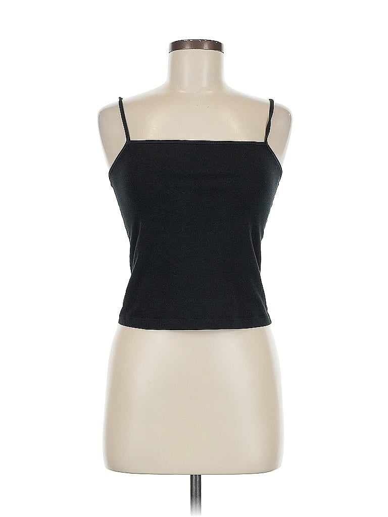 Pre-owned Wild Fable Tank Top Black Strapless Neckline Tops