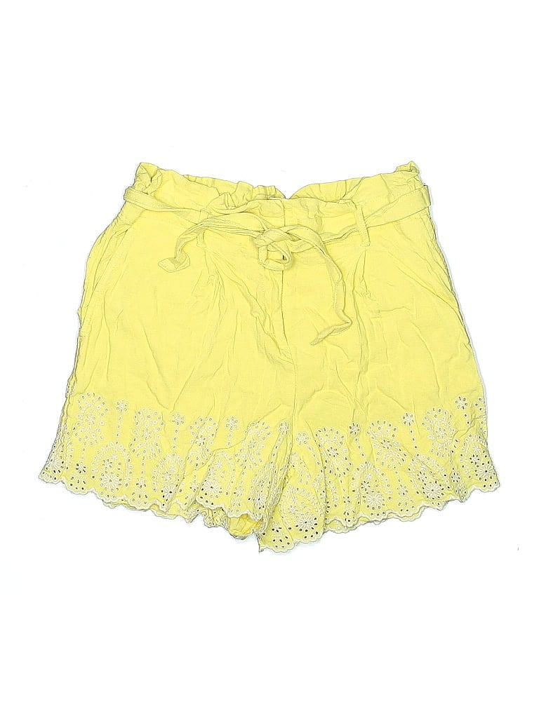 Pre-owned Ann Taylor Loft Shorts In Yellow