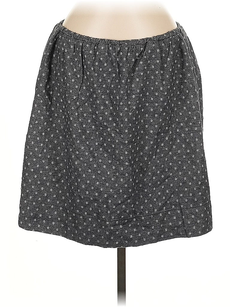 Pre-owned Ann Taylor Loft Casual Skirt In Gray
