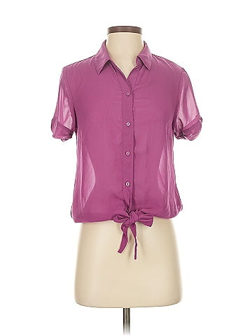 Nicole by Nicole Miller Short Sleeve Blouse (view 1)