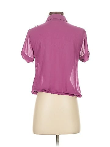 Nicole by Nicole Miller Short Sleeve Blouse (view 2)