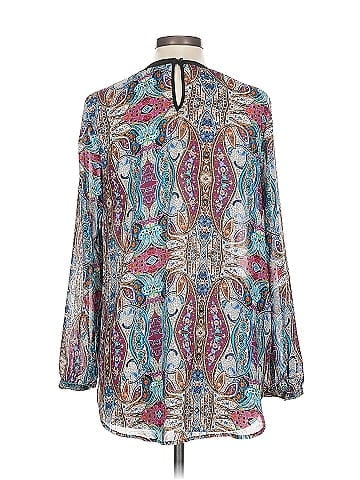 Nicole by Nicole Miller Long Sleeve Blouse (view 2)