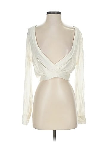 Silence and Noise Long Sleeve Blouse (view 1)