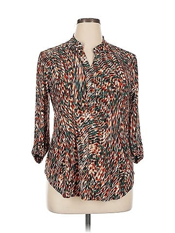 New Directions 3/4 Sleeve Blouse (view 1)