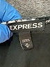 Express 100% Rayon Black Short Sleeve Top Size M - photo 7