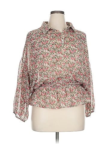 Eri + Ali 3/4 Sleeve Blouse (view 1)