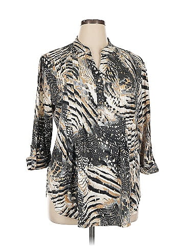 New Directions 3/4 Sleeve Blouse (view 1)