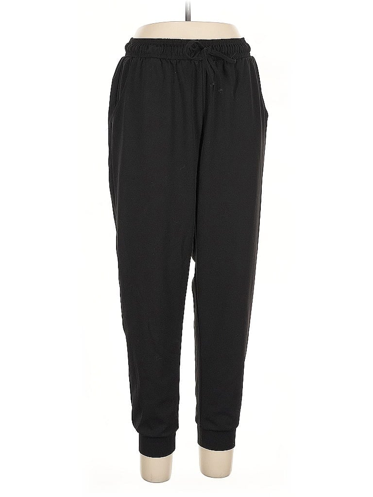 Pre-owned Melloday Track Pants In Black