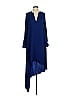 BCBGMAXAZRIA 100% Polyester Blue Casual Dress Size XS - photo 1