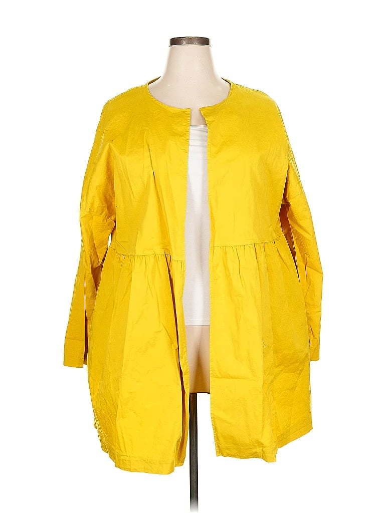 Pre-owned Amici By Baci Raincoat In Yellow