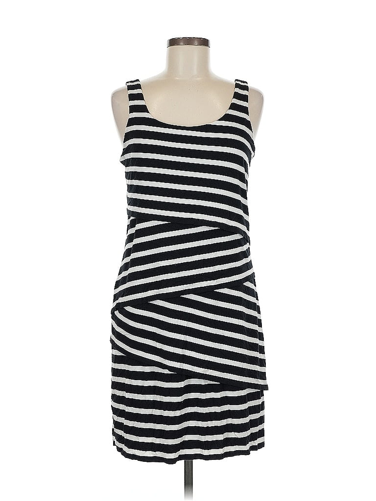 Pre-owned Ann Taylor Loft Outlet Casual Dress In Black