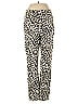 FRAME Denim Animal Print Gold Casual Pants Size 25 waist - photo 1