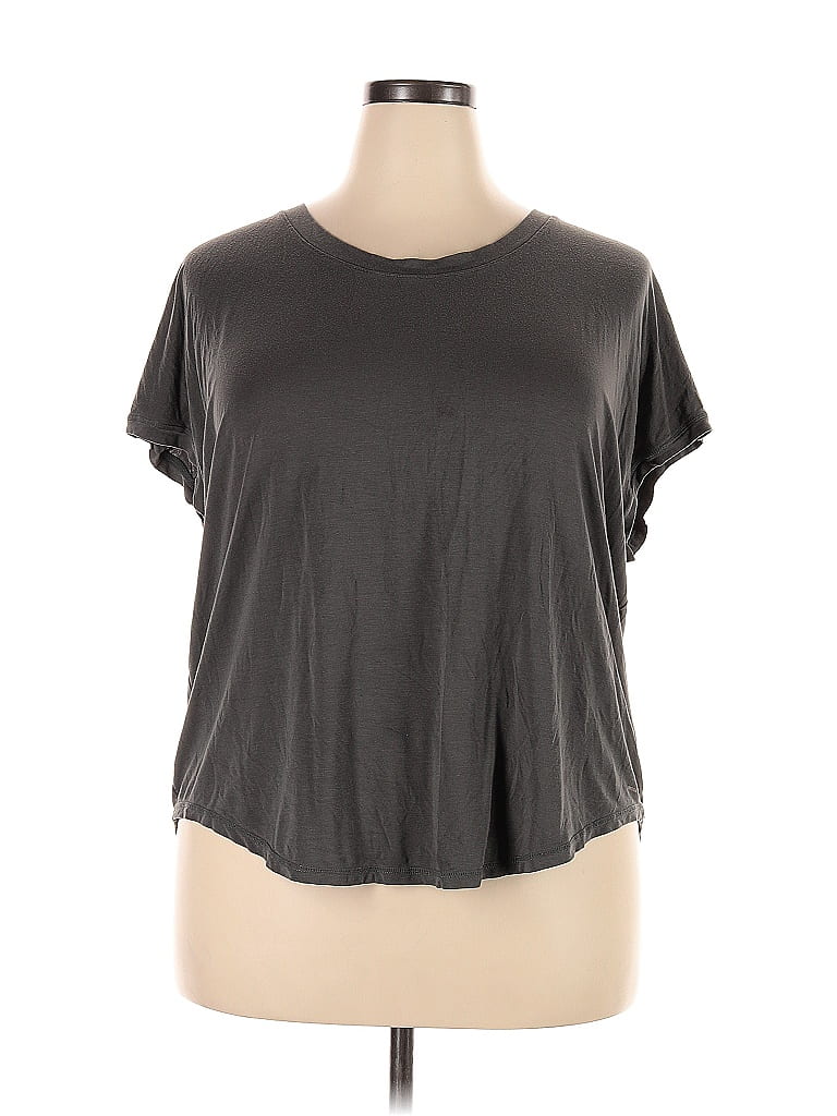 Pre-owned Mondetta Short Sleeve T-shirt In Gray