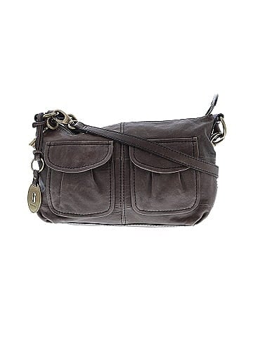 Fossil Leather Satchel (view 1)