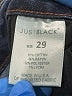 Just Black Blue Jeans Size 29 waist - photo 5