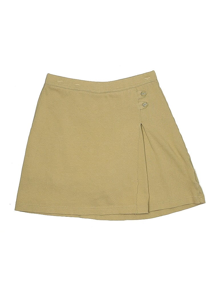 Pre-owned Lands' End Skort In Brown