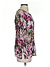 Bitte Kai Rand 100% Viscose Floral Pink 3/4 Sleeve Blouse Size S - photo 4