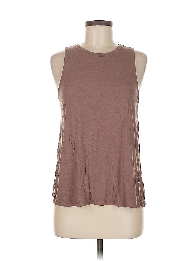 Pre-owned A New Day Sleeveless T-shirt In Brown