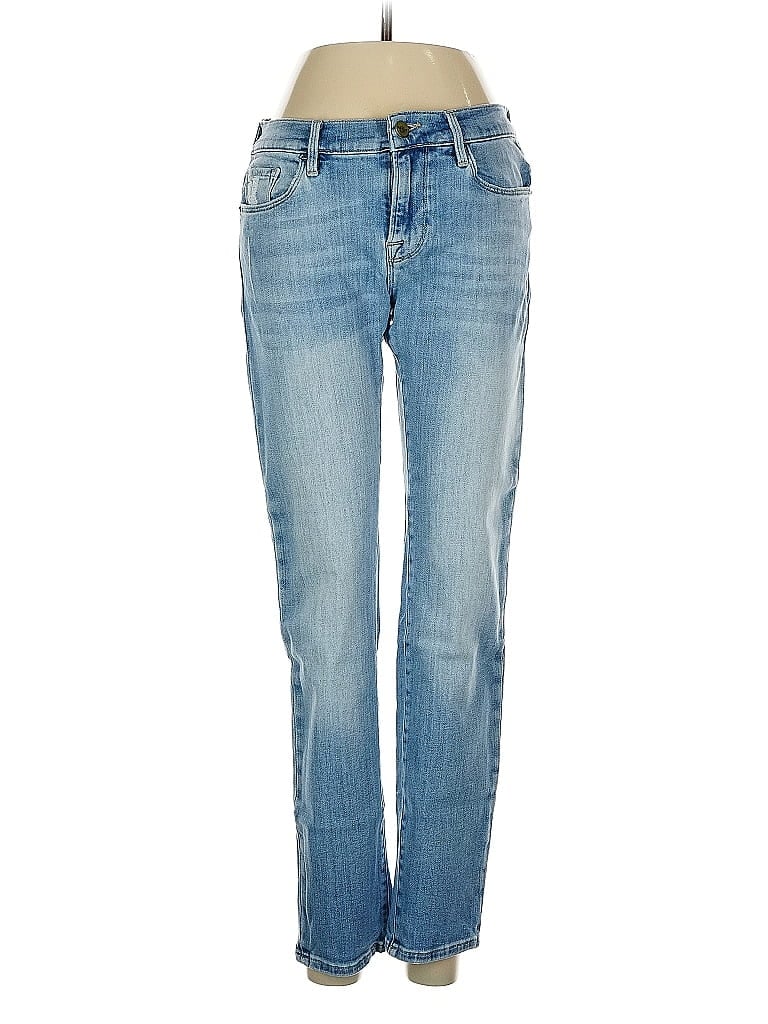 Pre-owned Frame Jeans In Blue
