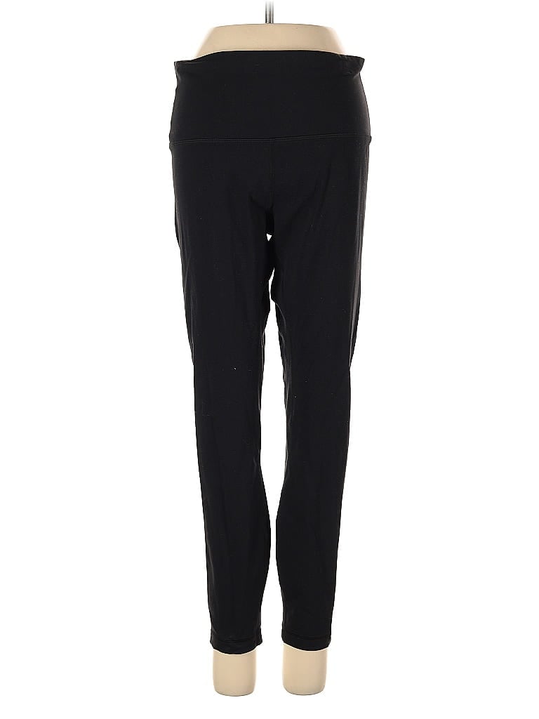 Pre-owned Lululemon Athletica Active Pants In Black