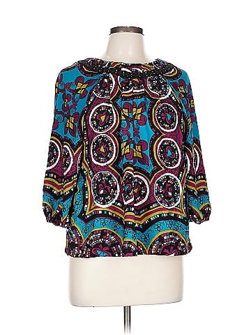 Nicole by Nicole Miller 3/4 Sleeve Blouse (view 1)