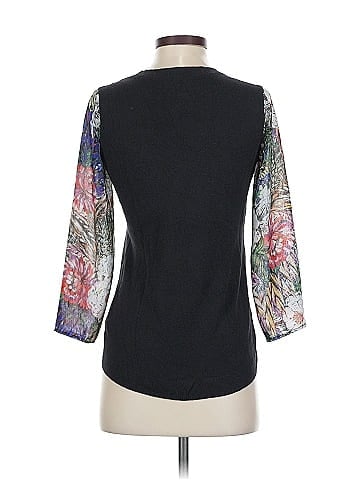 Nicole by Nicole Miller 3/4 Sleeve Top (view 2)