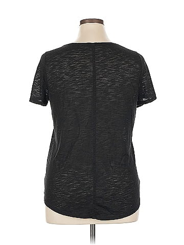 Ann Taylor LOFT Outlet Short Sleeve T-Shirt (view 2)
