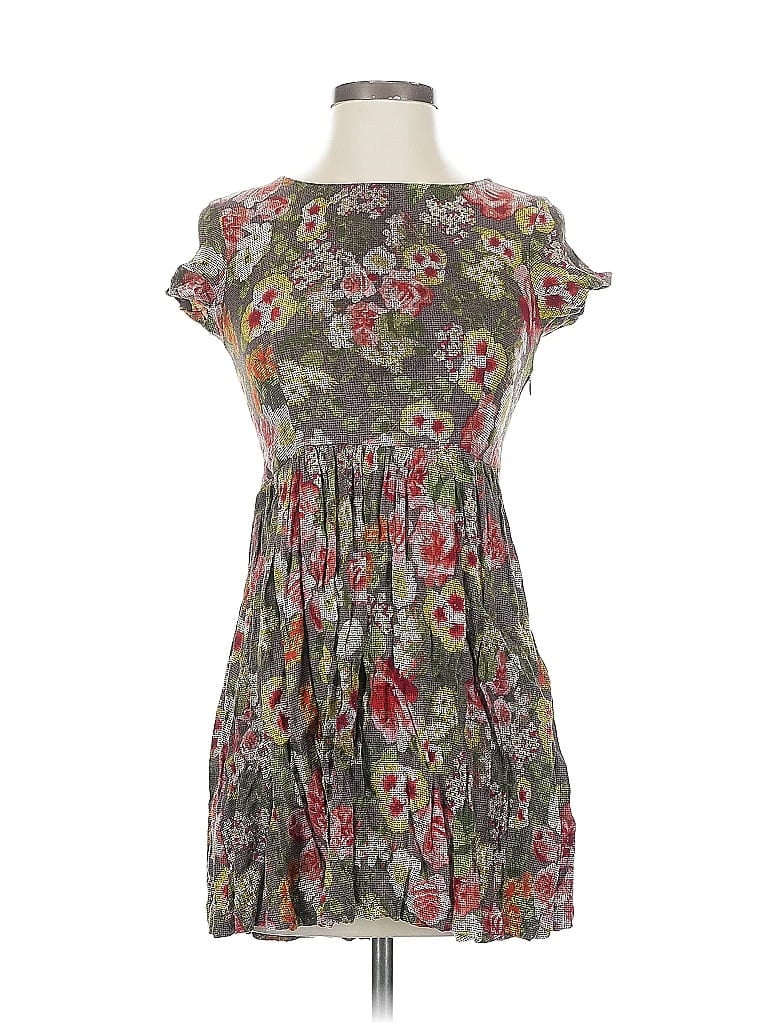 Pre-owned Sam & Lavi Casual Dress In Gray