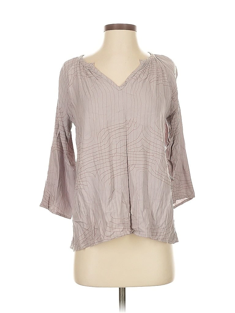 Pre-owned Mod-o-doc 3/4 Sleeve T-shirt In Gray