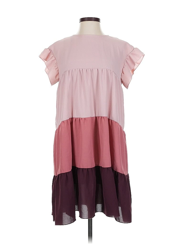 Pre-owned Shein Casual Dress In Pink