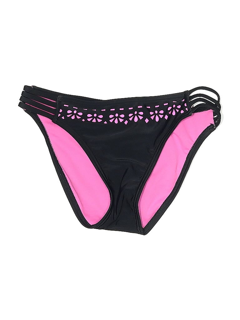 Pre-owned Bikini Nation Swimsuit Bottoms In Pink
