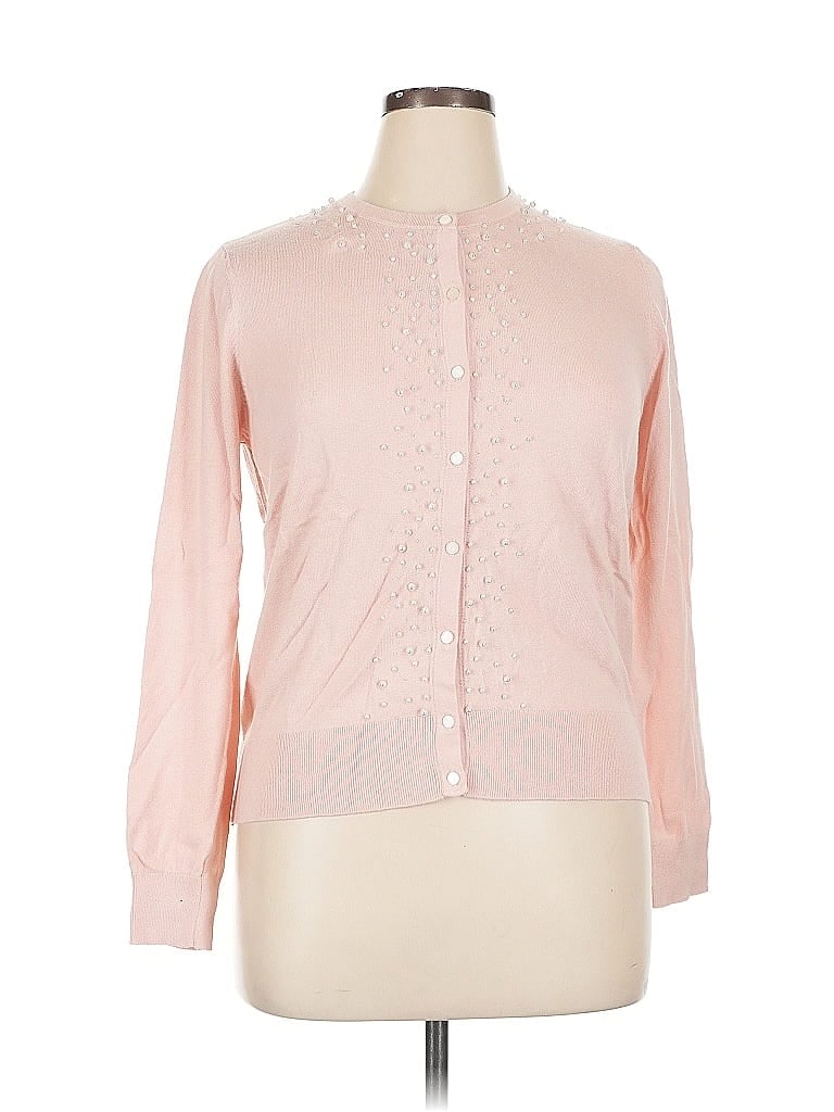 ANN TAYLOR FACTORY Pre-owned Long Sleeve Blouse In Pink