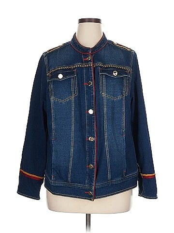 Zenergy by Chico's Denim Jacket (view 1)