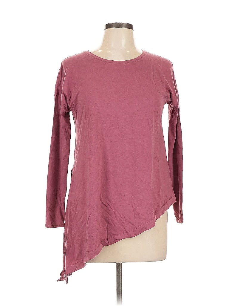 LULULEMON ATHLETICA Pre-owned 3/4 Sleeve T-shirt In Pink