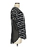 Express 100% Rayon Black Short Sleeve Top Size M - photo 4