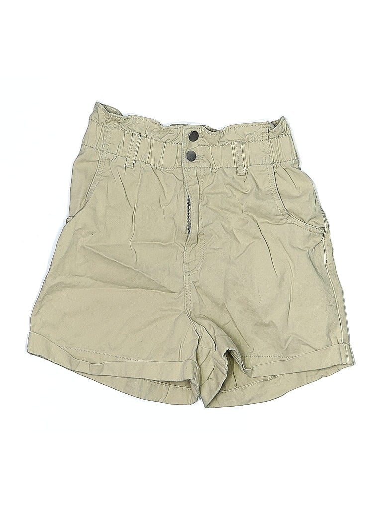 Pre-owned H&m Khaki Shorts In Brown