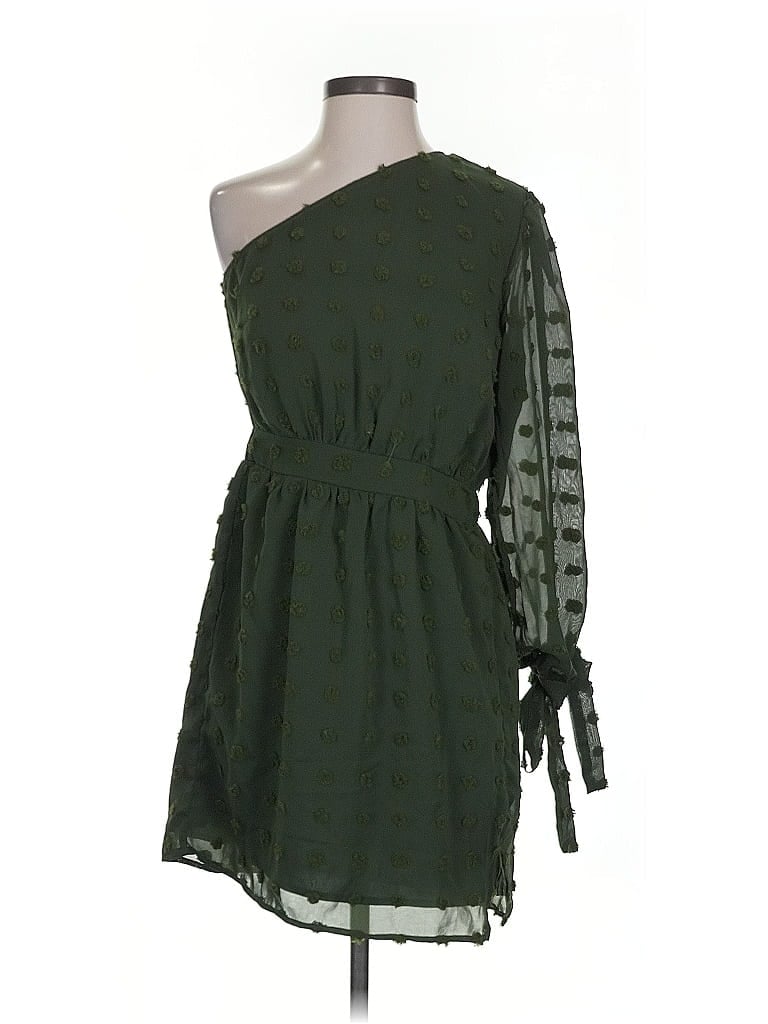 Pre-owned Btfbm Casual Dress In Green