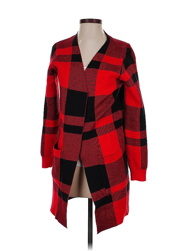 Pre-owned Grace Karin Cardigan Sweater In Red
