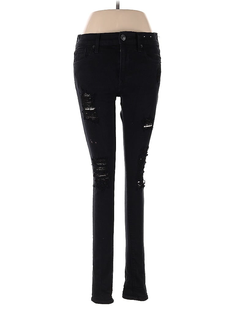 Pre-owned Express Jeans In Black