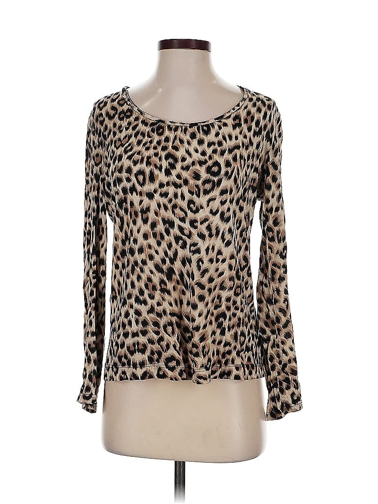 Pre-owned Gerard Darel 3/4 Sleeve T-shirt In Brown