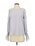 Vince Camuto Gray Blue 3/4 Sleeve Blouse Size XS - photo 1