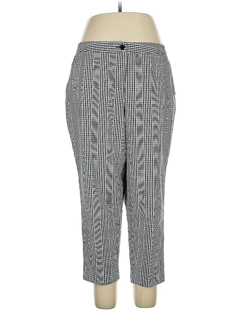 Pre-owned Ashley Stewart Casual Pants In Gray