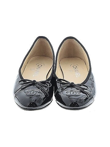 Chanel Patent Leather Ballet Flats (view 2)